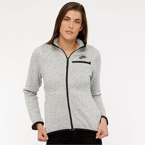 Nike Jacket Womens Summit Full Zip Gray
Fleece Athletic Jacket